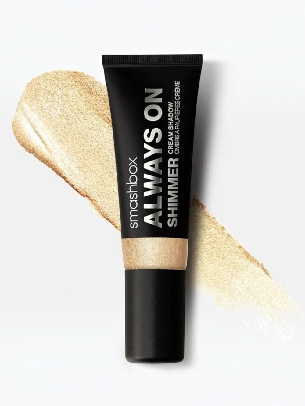 Smashbox Always On Cream Eyeshadow in Golden Shimmer Infused with Primer 10 ml